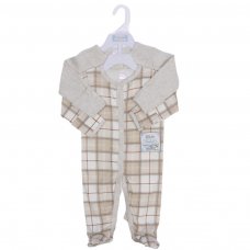 CC214-SS: Boys 2 Pack Sleepsuits (0-6 Months)